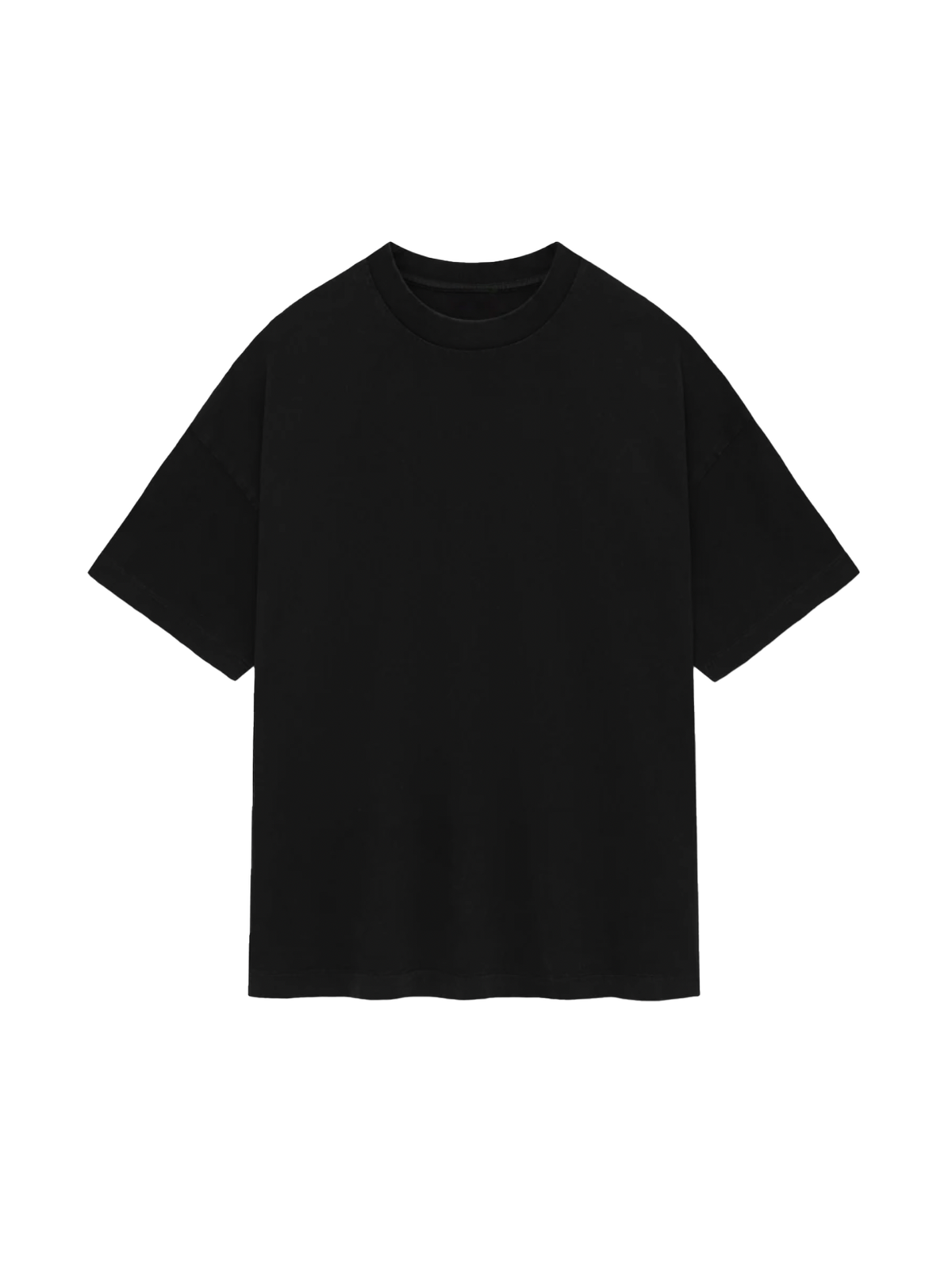 Black Oversized Pinky Panther Tee