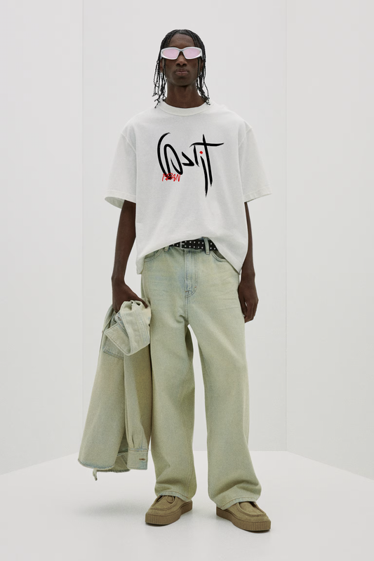 Iran Azadi; MEN'S BOXY FIT WASHED T-SHIRT
