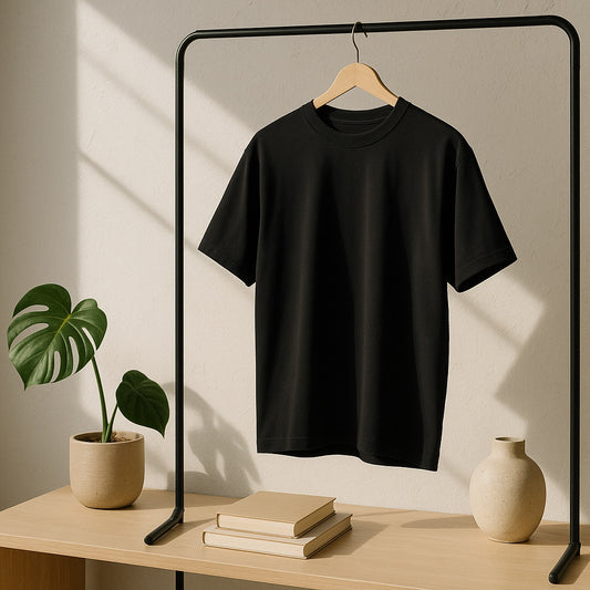 Natural Cotton Blank Oversize T-Shirt